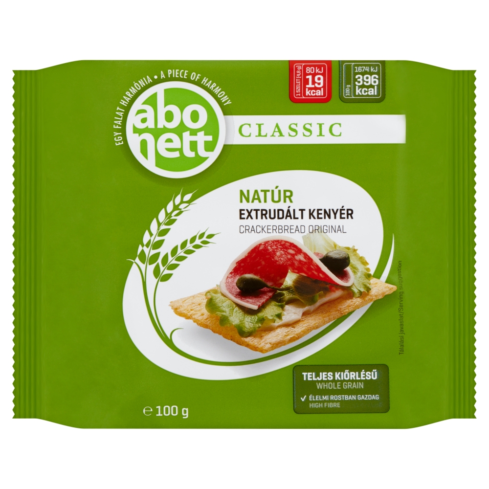 Abonett extrudált kenyér, natúr